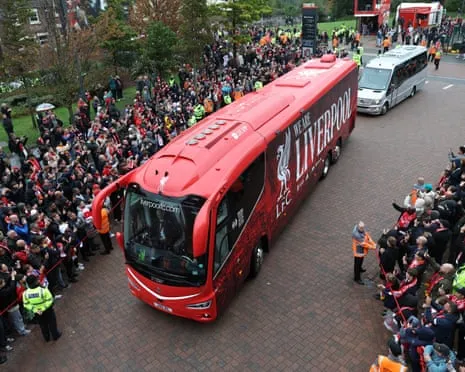 The Reds v Everton: Lineups and Match Build-Up